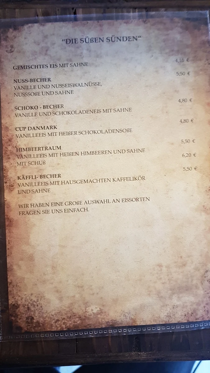 Speisekarte photo 5