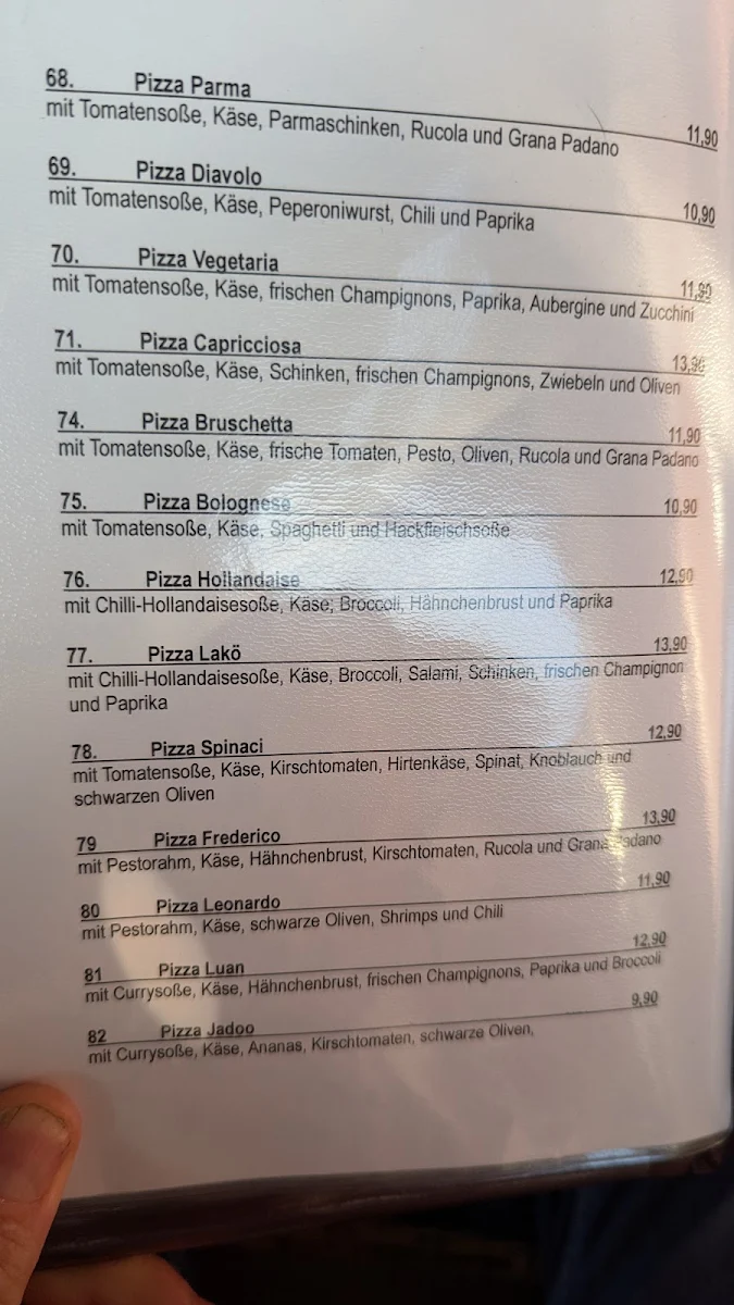 Speisekarte photo 5