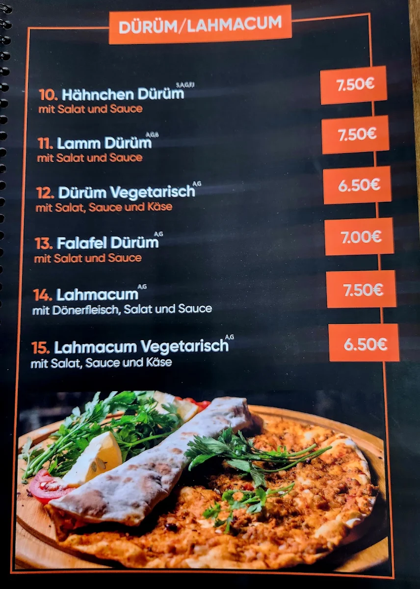 Speisekarte photo 3