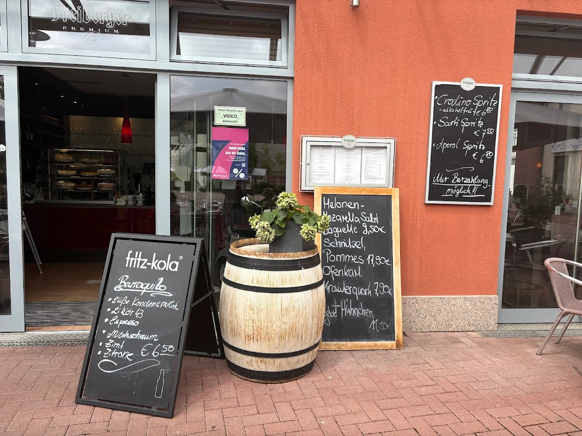 Speisekarte, Café Linné