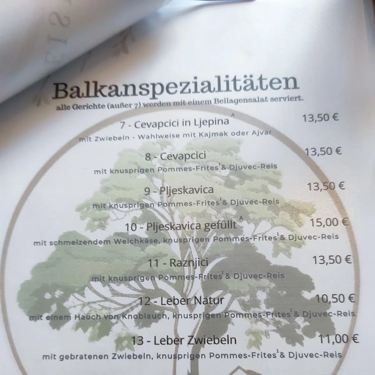Speisekarte photo 5