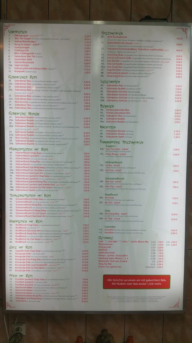 Speisekarte photo 10