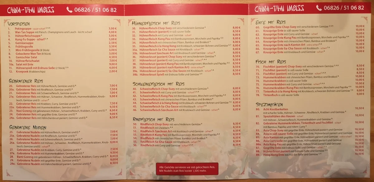 Speisekarte photo 9
