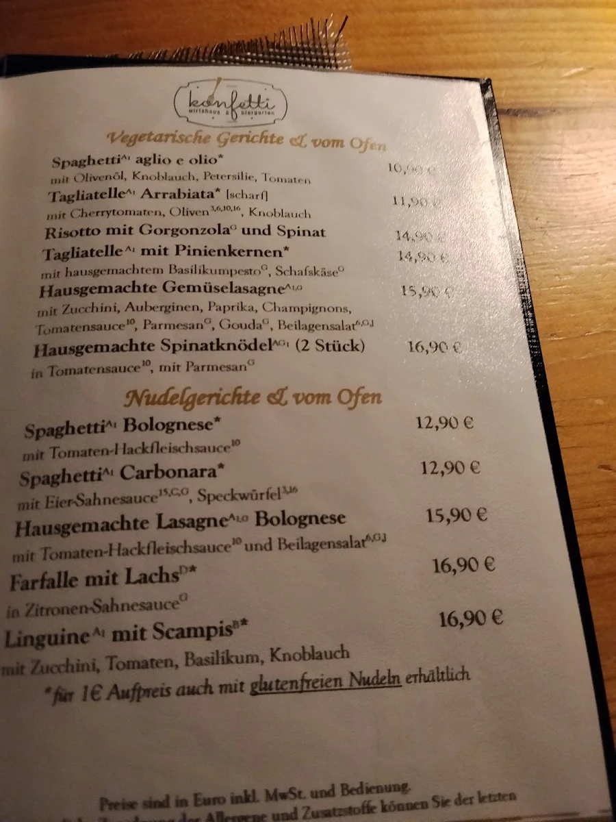 Speisekarte photo 4