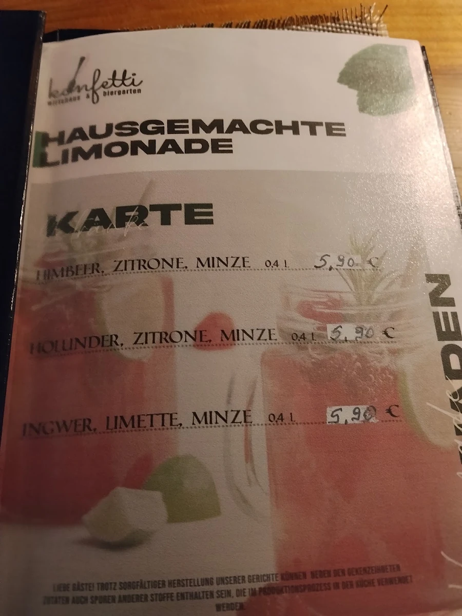 Speisekarte photo 5