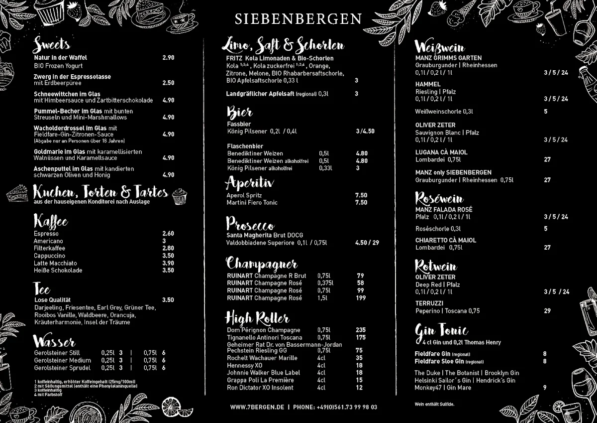 Speisekarte photo 3