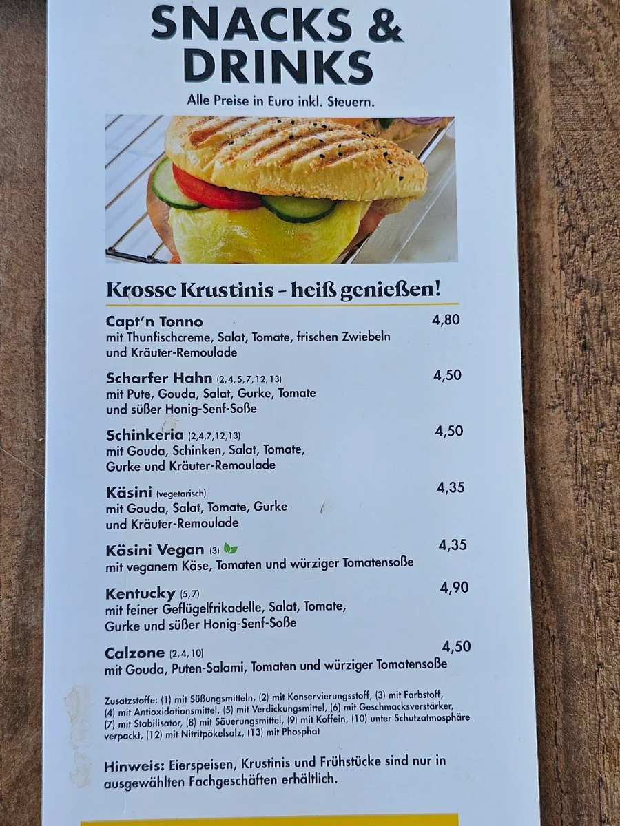 Speisekarte photo 1