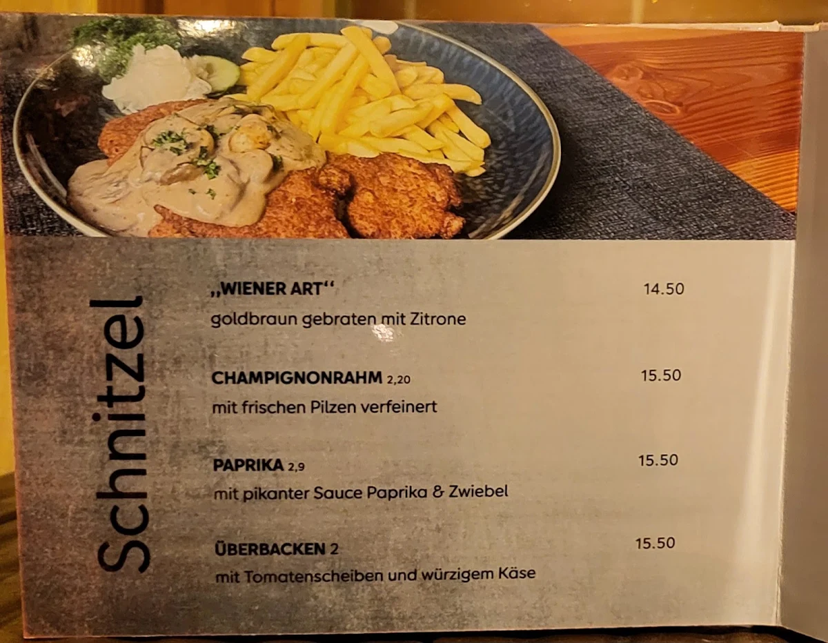 Speisekarte photo 2