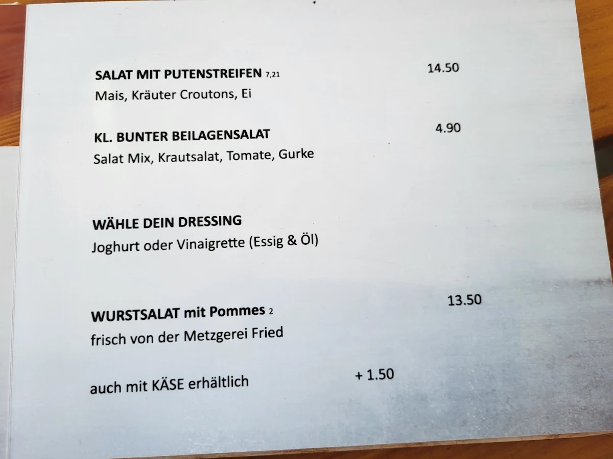 Speisekarte photo 7