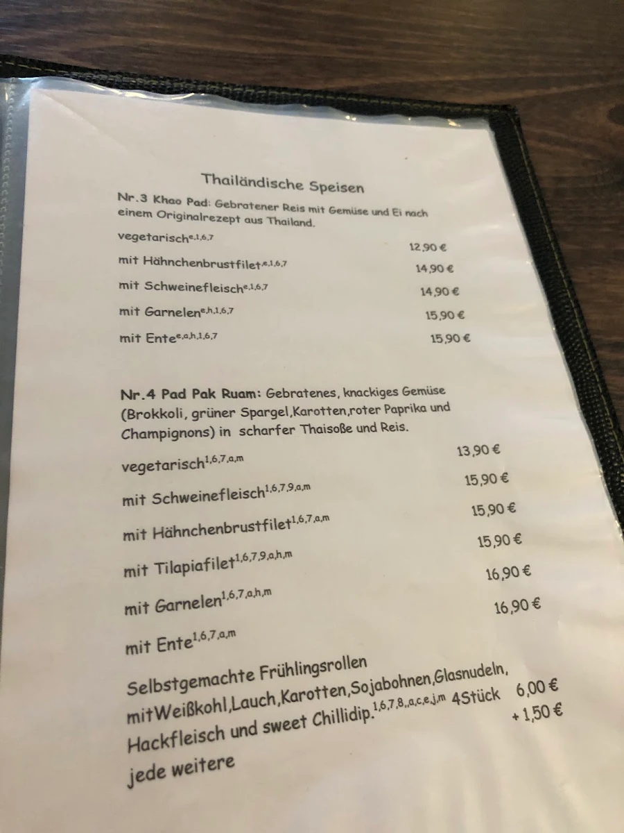 Speisekarte photo 5