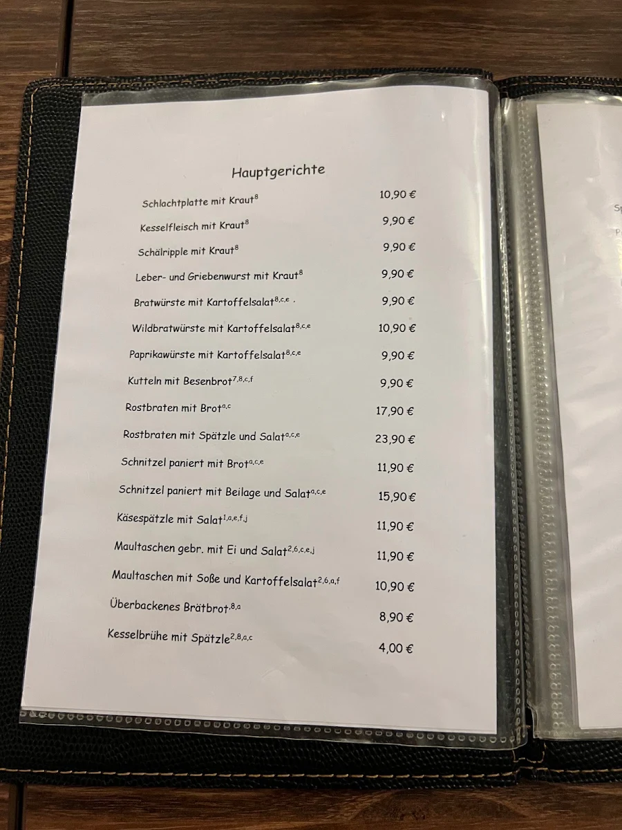 Speisekarte photo 6