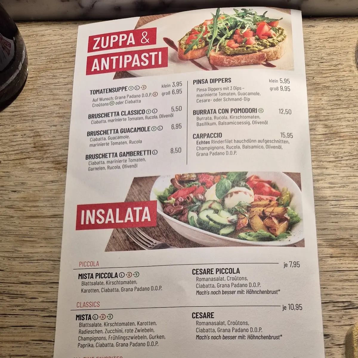 Speisekarte photo 2