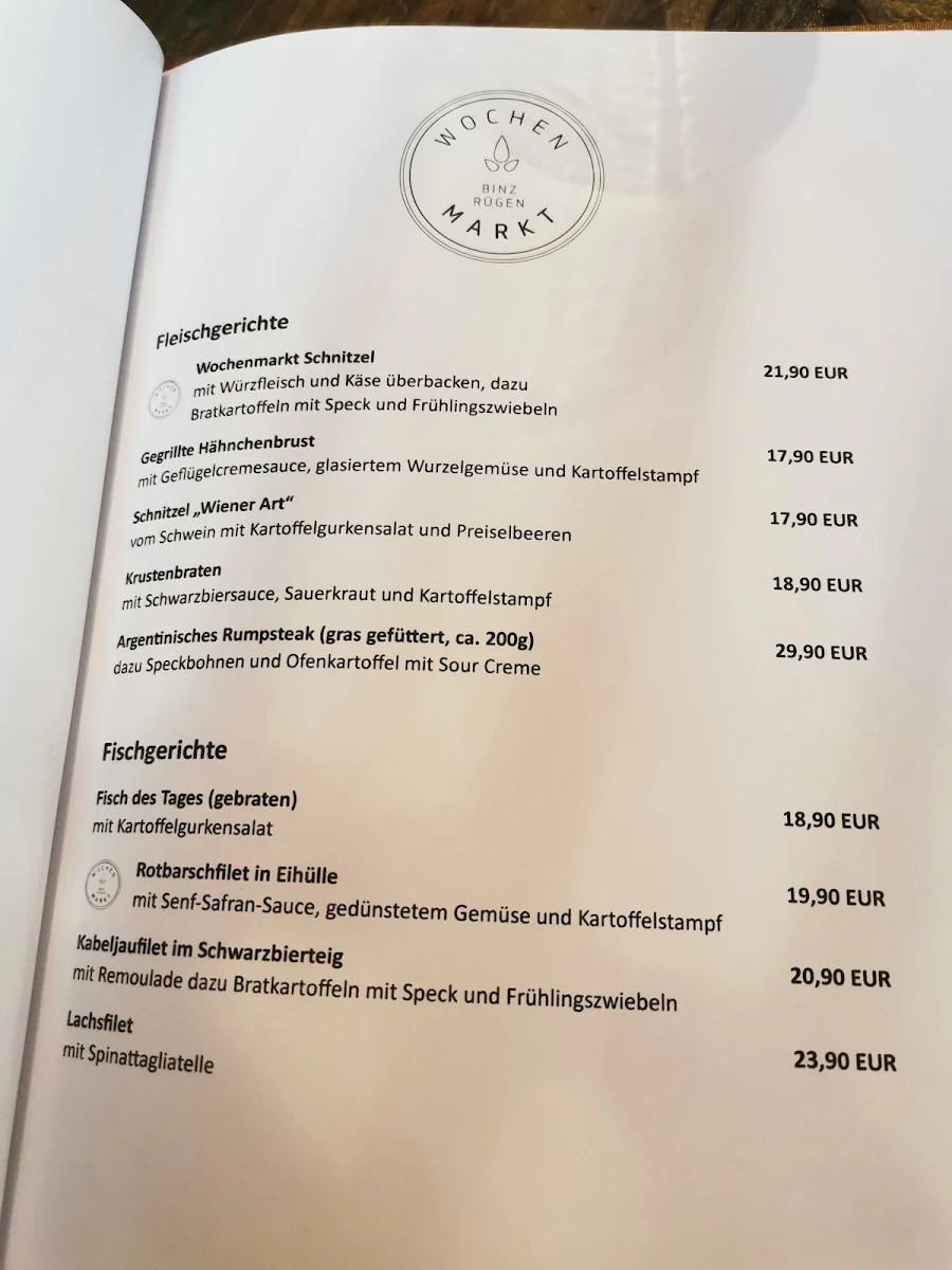 Speisekarte photo 1