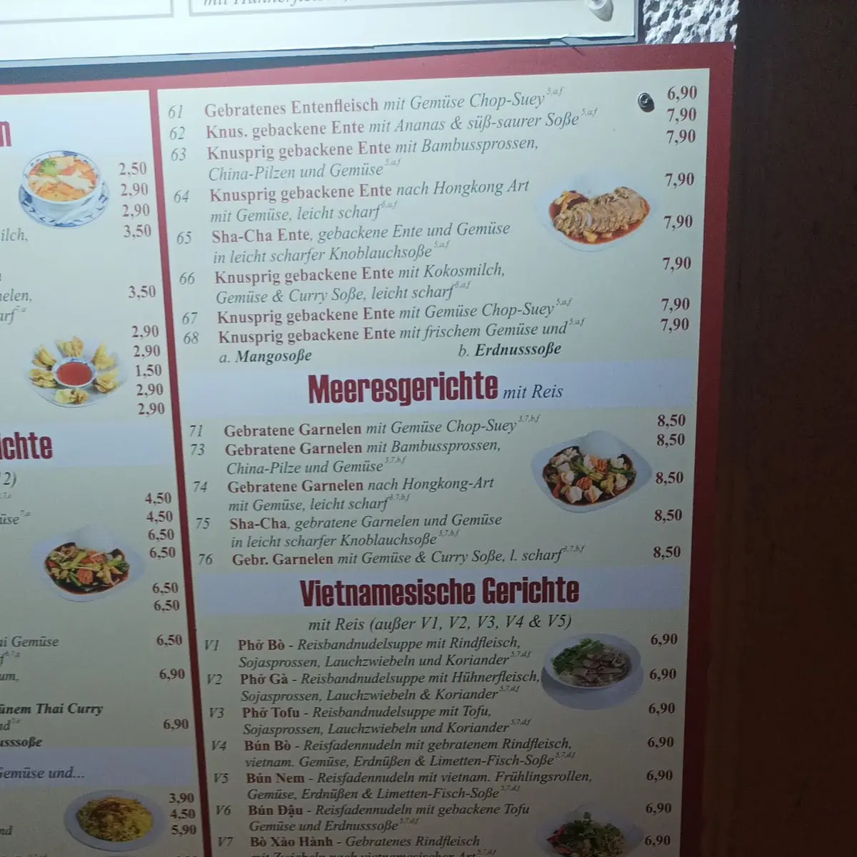 Speisekarte photo 3