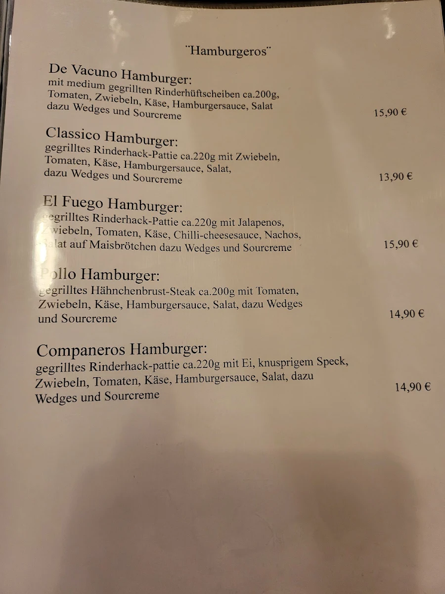 Speisekarte photo 2