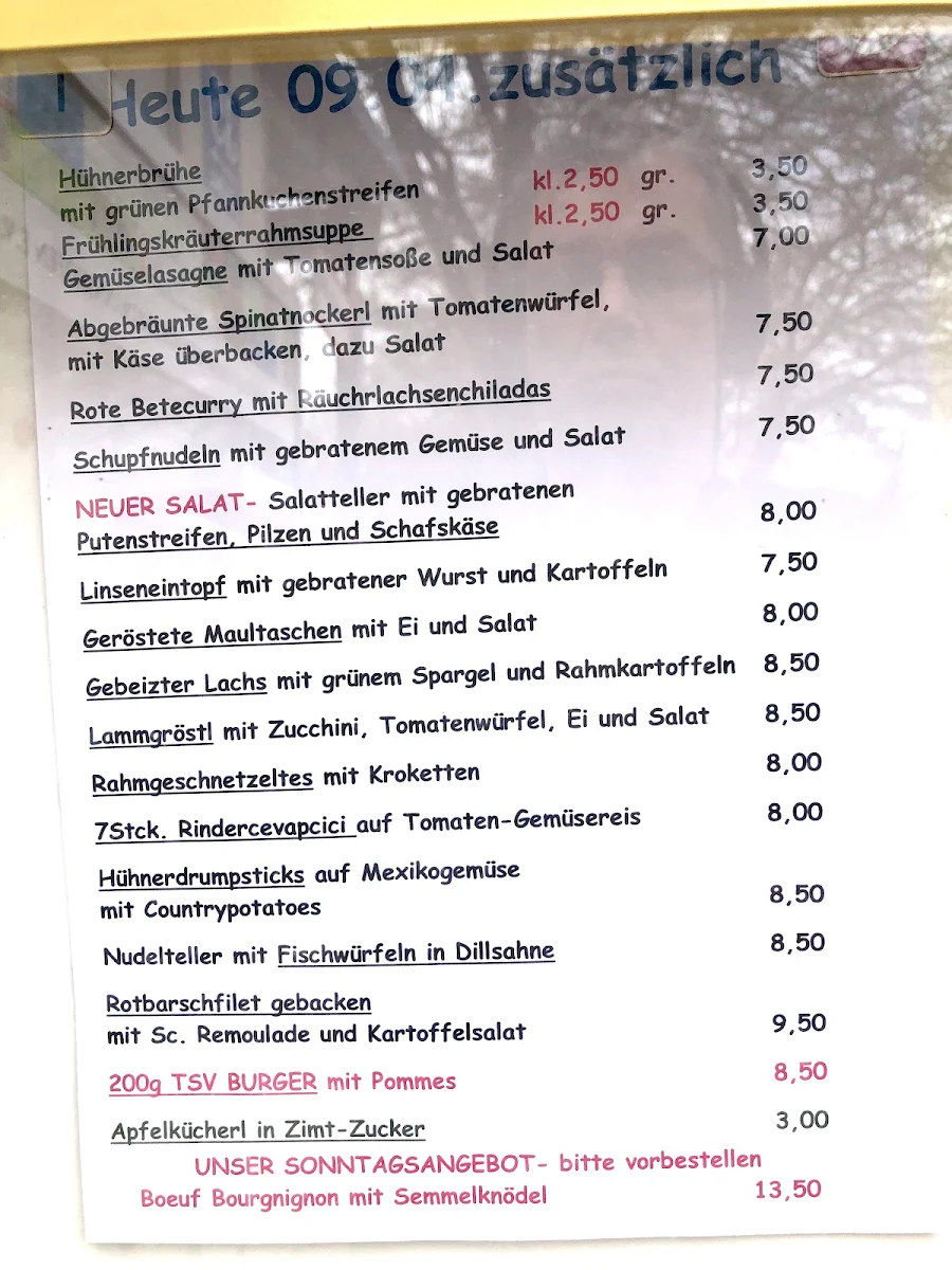 Speisekarte photo 1