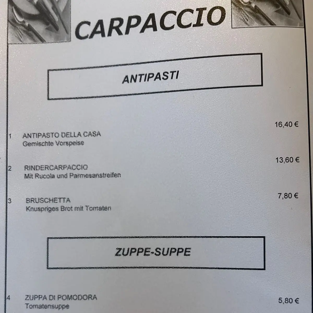 Speisekarte photo 9