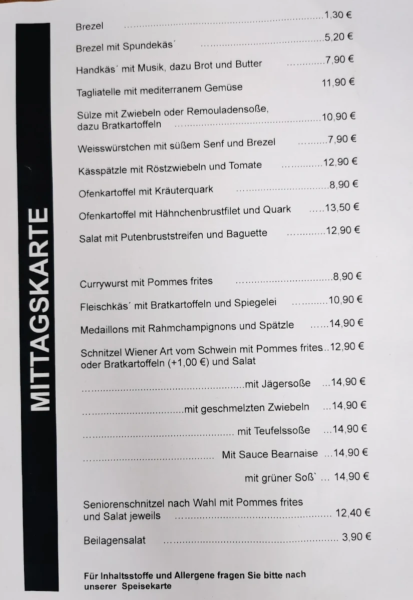Speisekarte photo 4