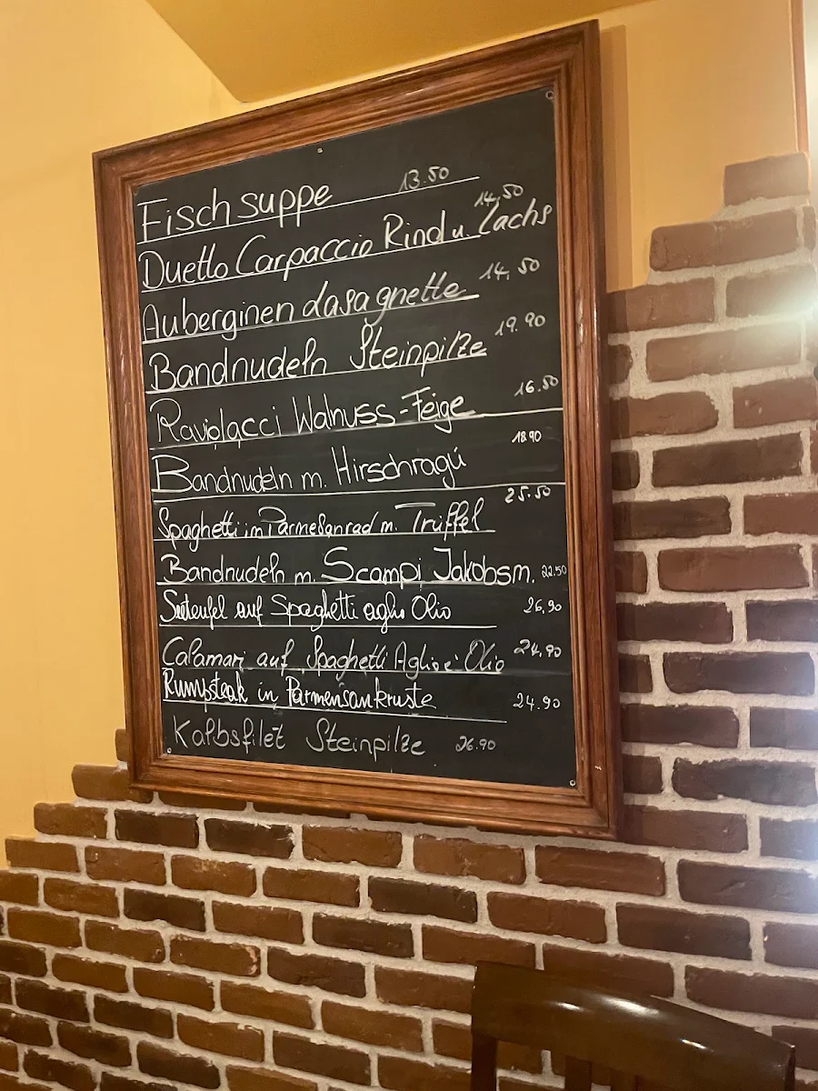 Speisekarte, Trattoria Da Balbi