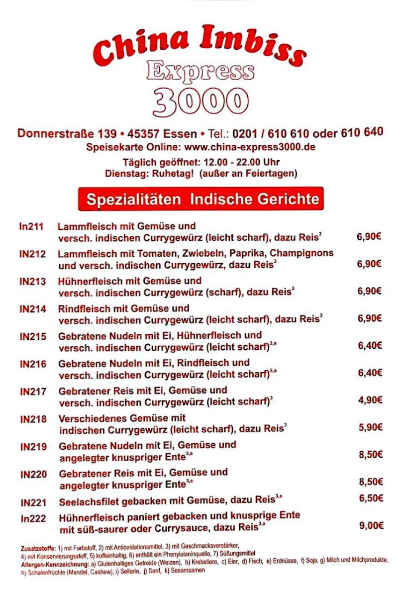 Speisekarte photo 1