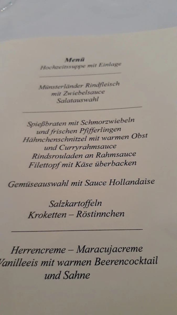 Speisekarte photo 1