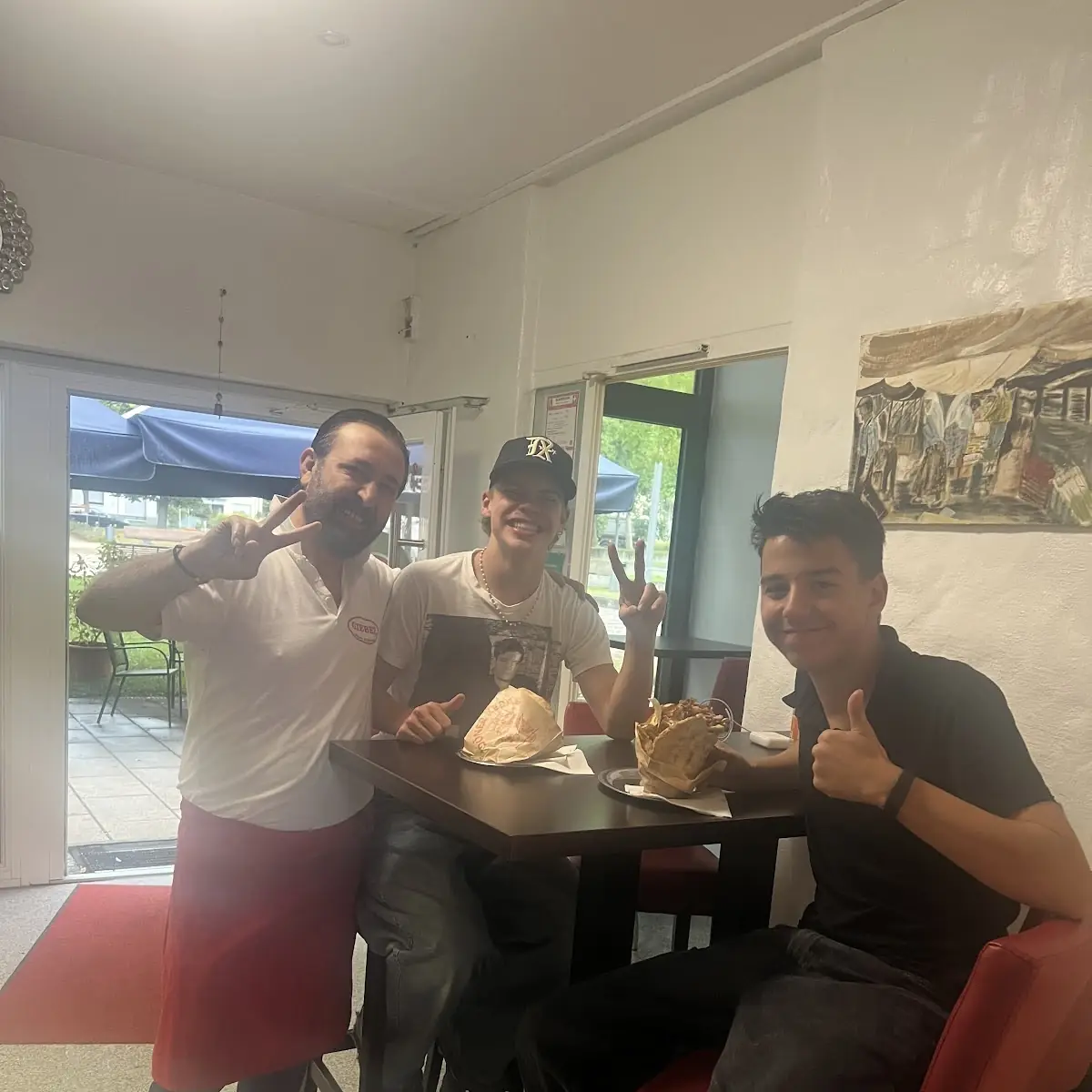 Atmosphäre, Giebel Döner und Pizzeria