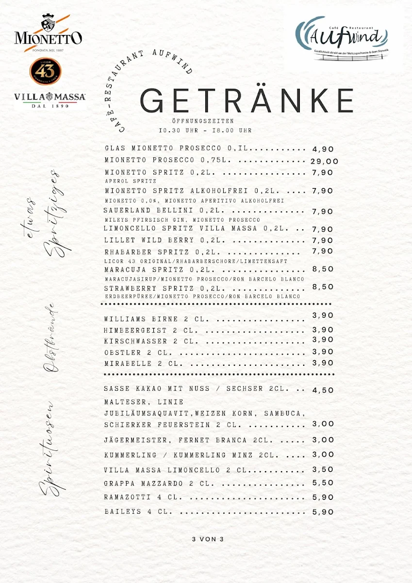 Speisekarte photo 3