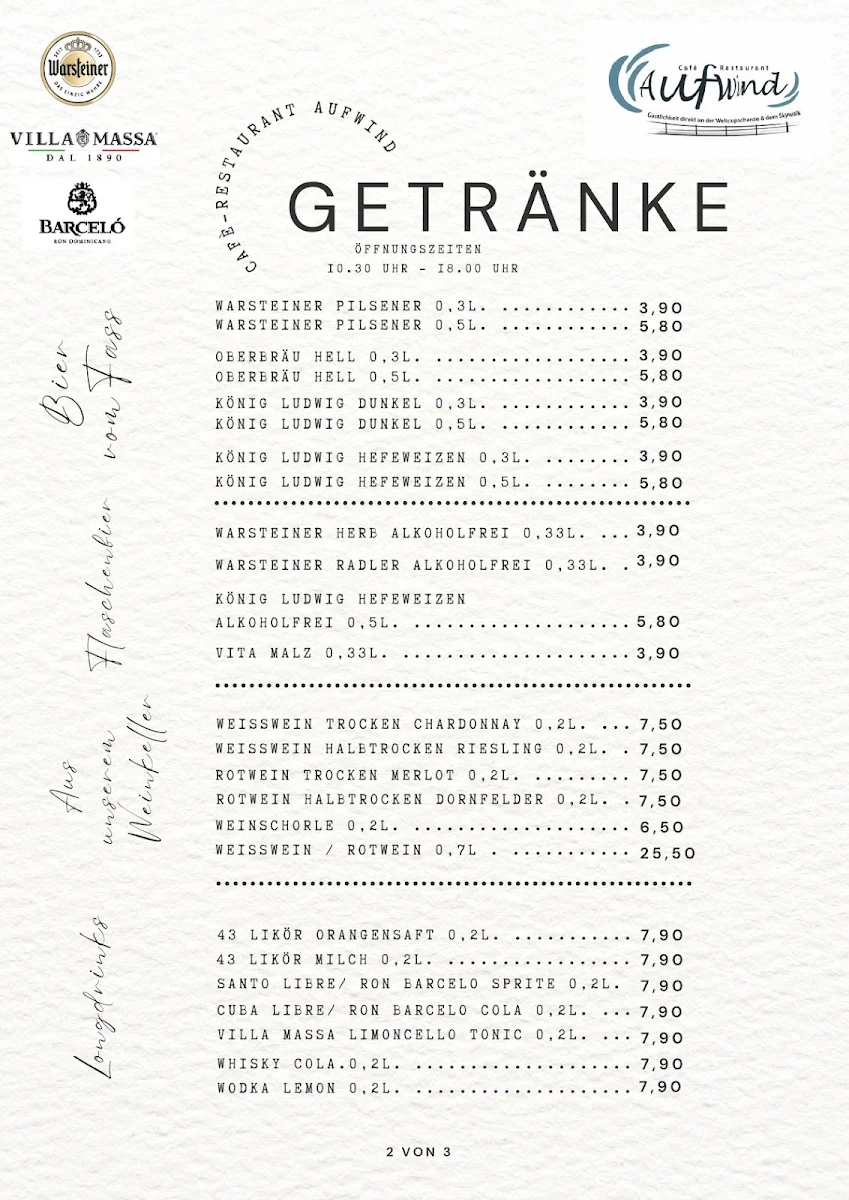 Speisekarte photo 4