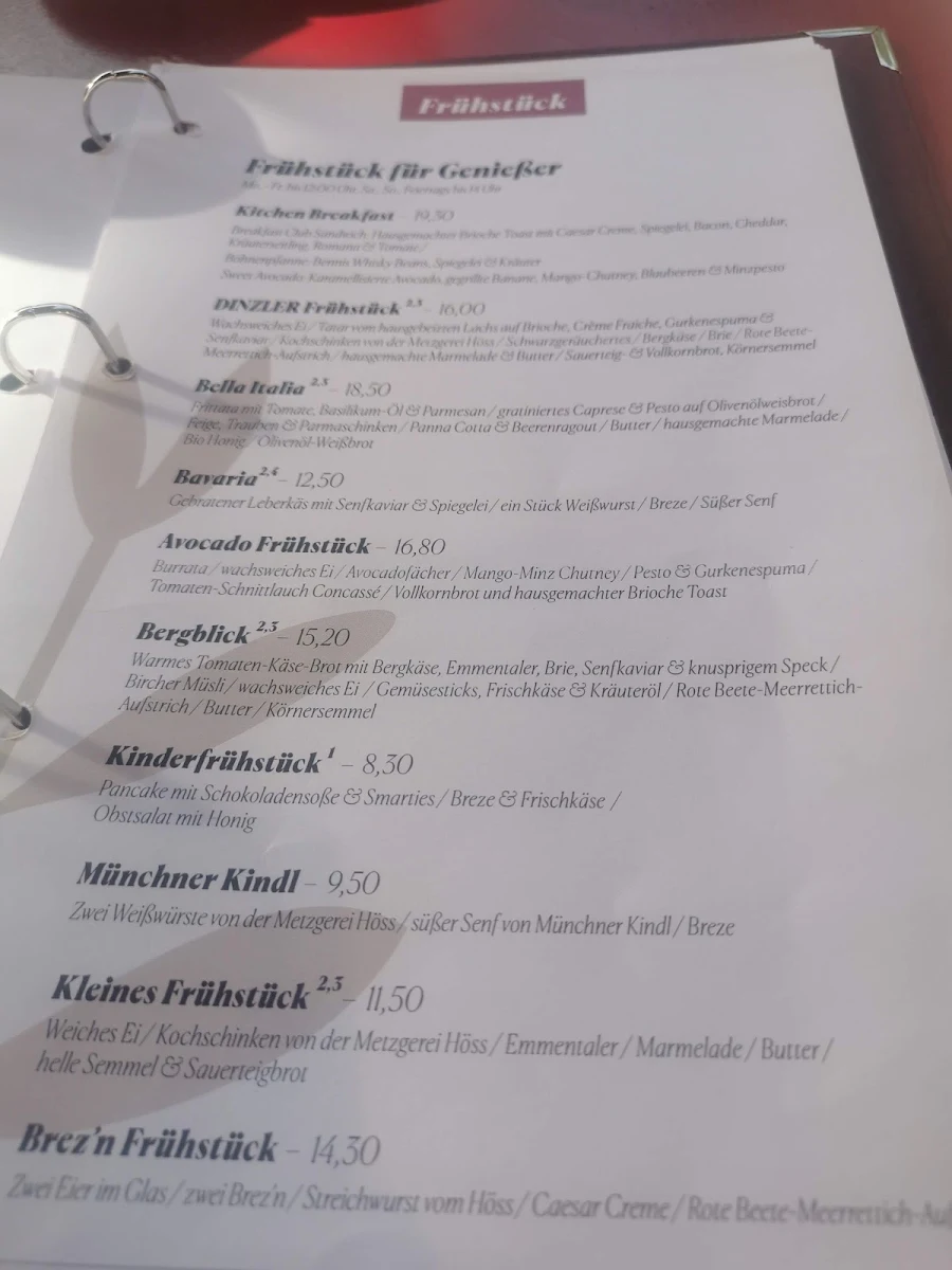 Speisekarte photo 2