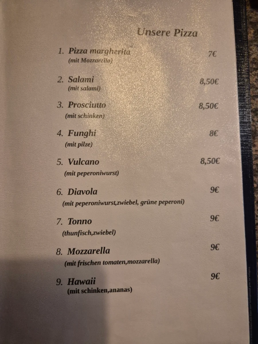 Speisekarte photo 2