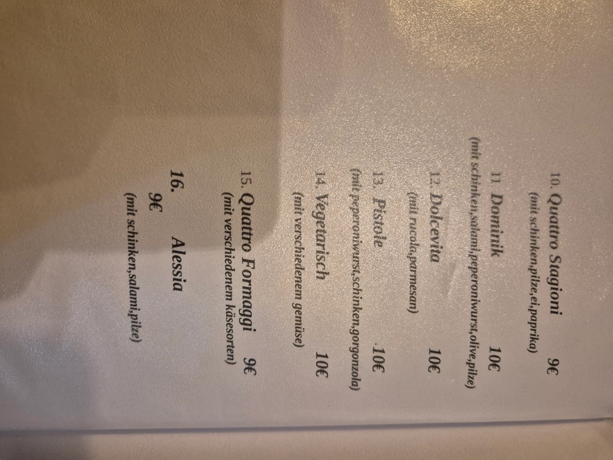 Speisekarte photo 3