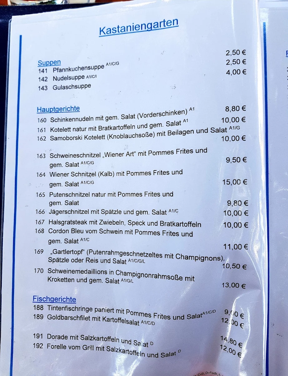 Speisekarte photo 5