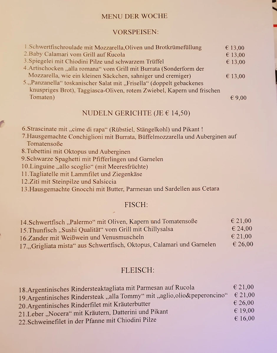 Speisekarte photo 5