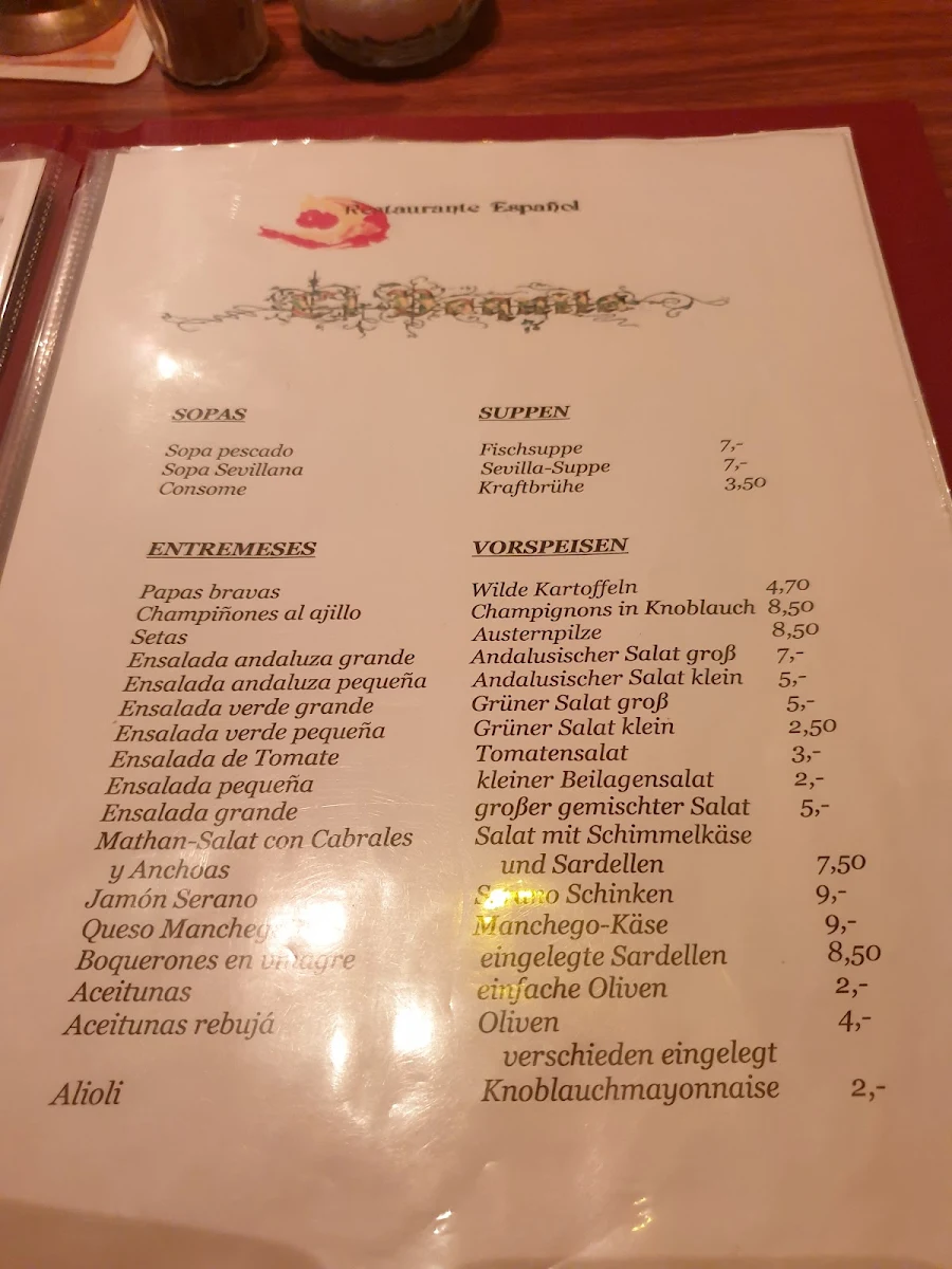 Speisekarte photo 4
