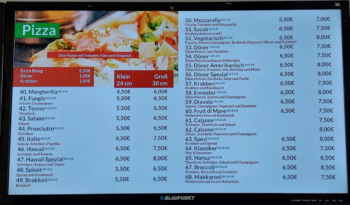 Speisekarte photo 1