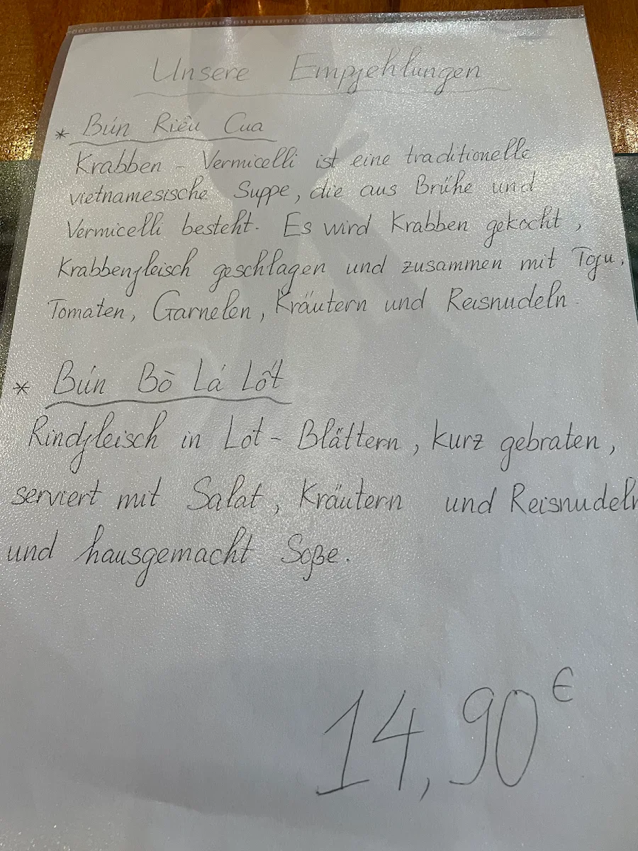 Speisekarte photo 6