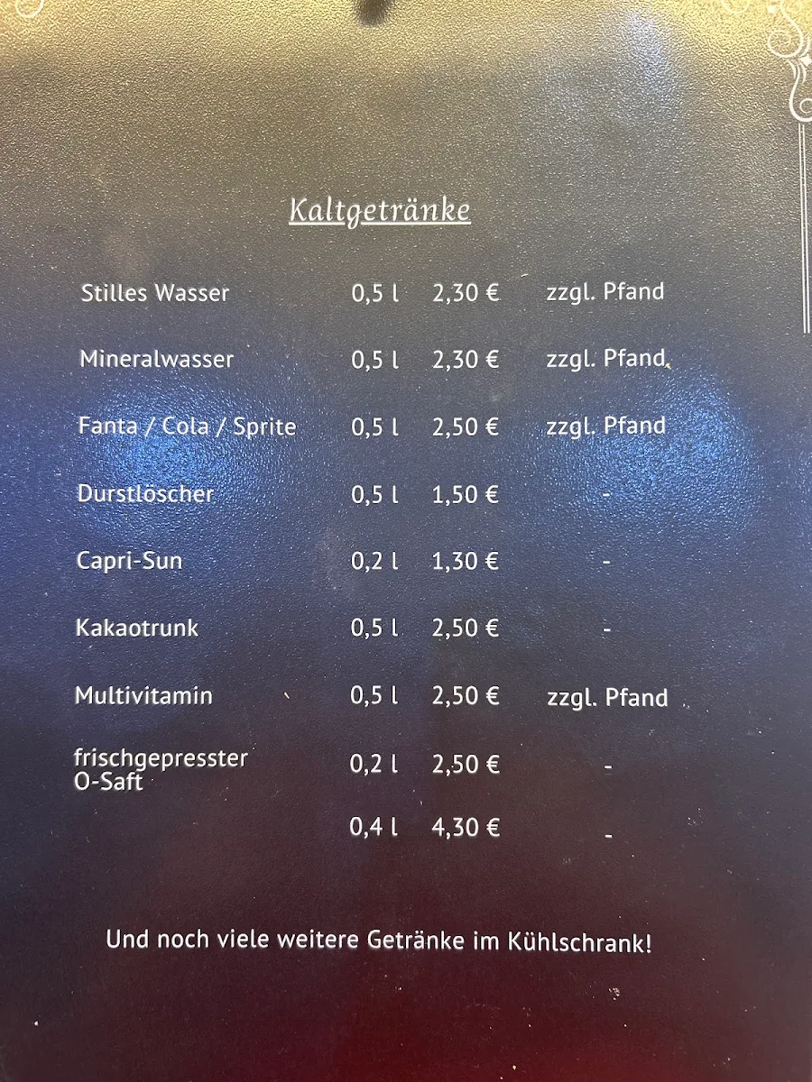 Speisekarte photo 2