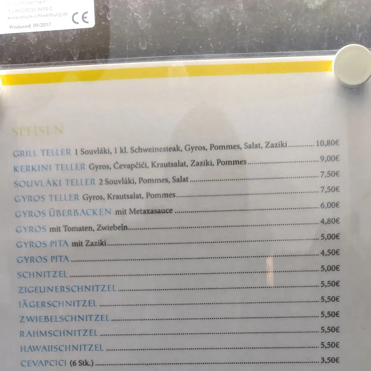 Speisekarte photo 6