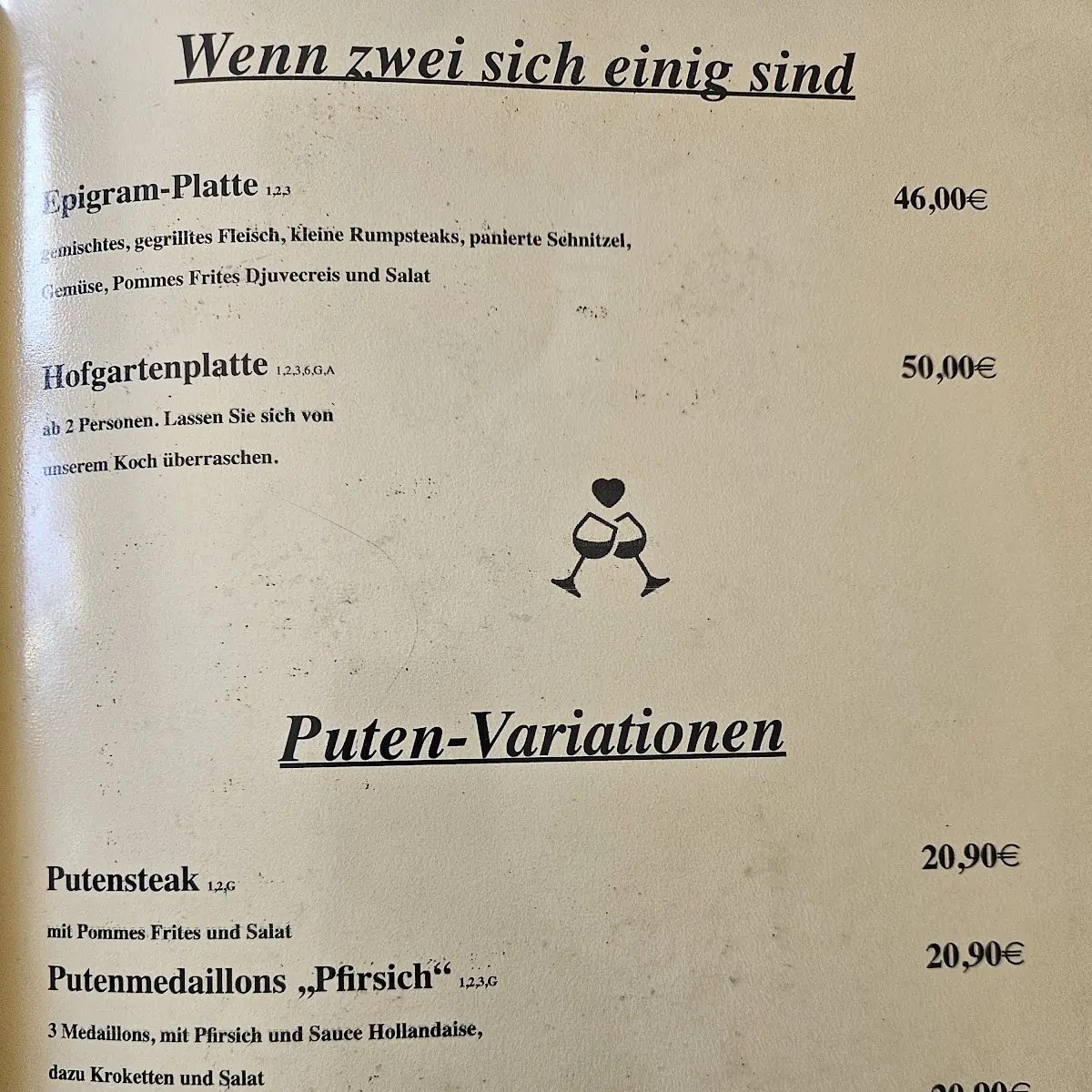 Speisekarte photo 5