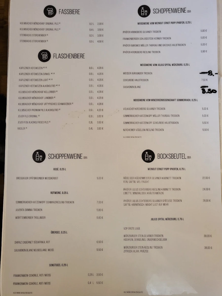Speisekarte photo 2