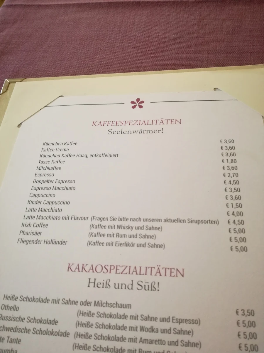 Speisekarte photo 5