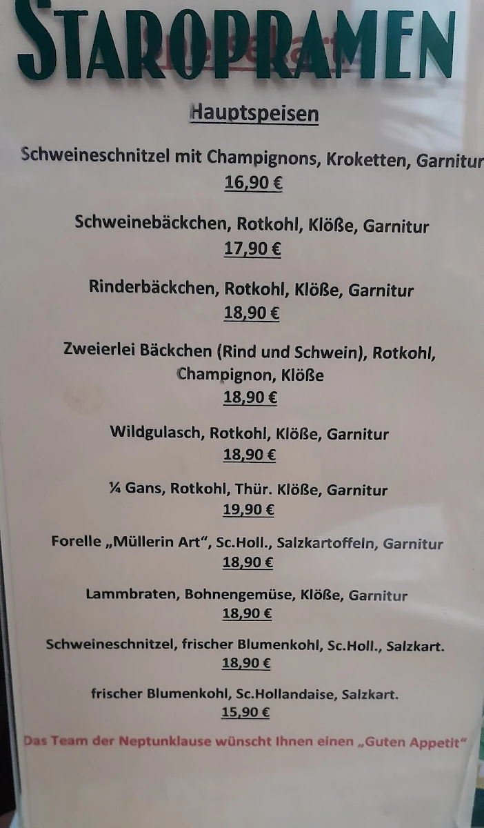 Speisekarte photo 2