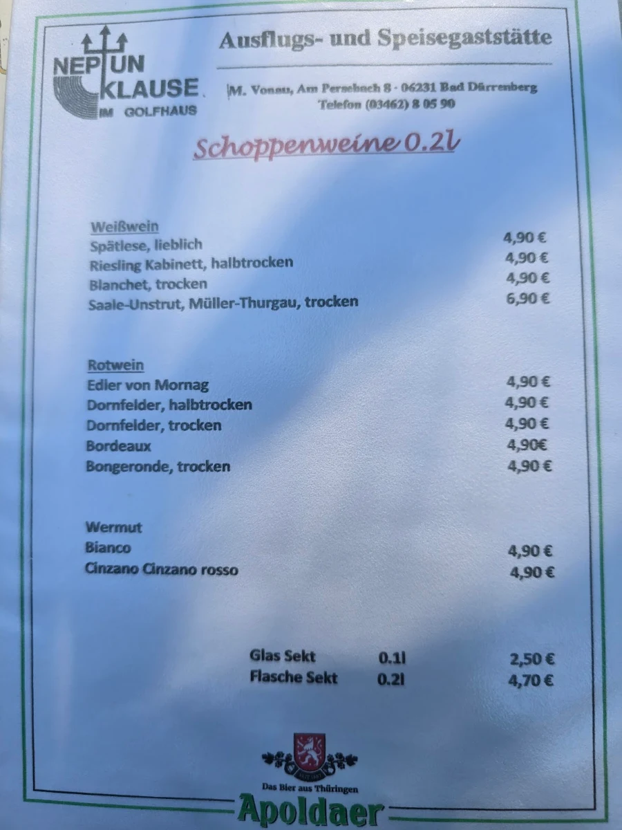 Speisekarte photo 3