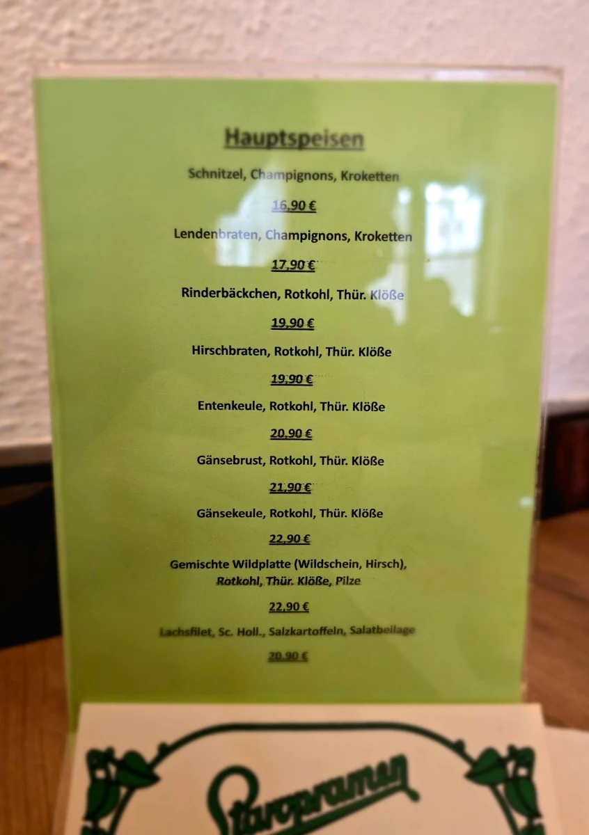 Speisekarte photo 6