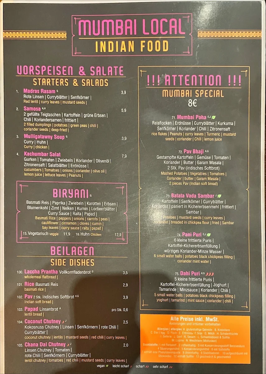 Speisekarte photo 4