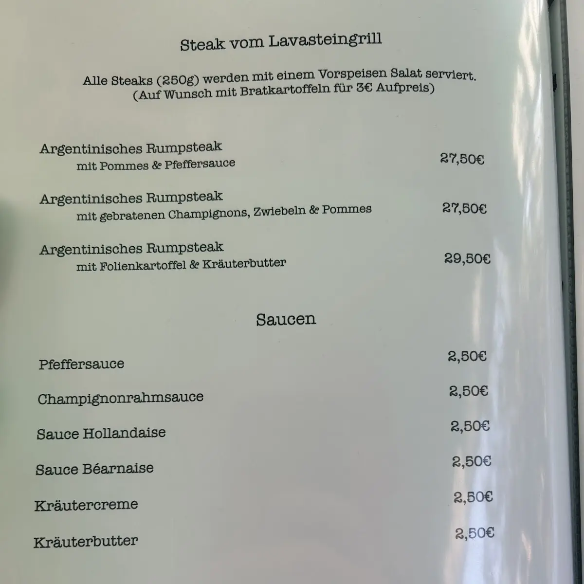 Speisekarte photo 3
