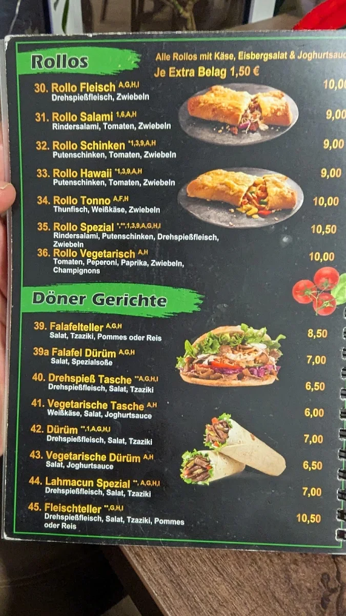 Speisekarte photo 5