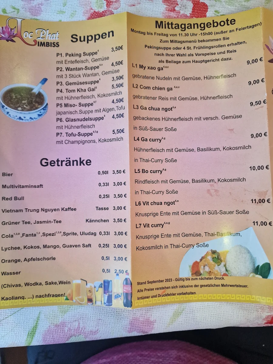 Speisekarte photo 6