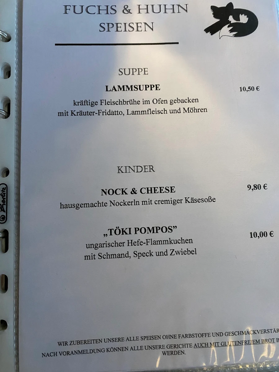 Speisekarte photo 3