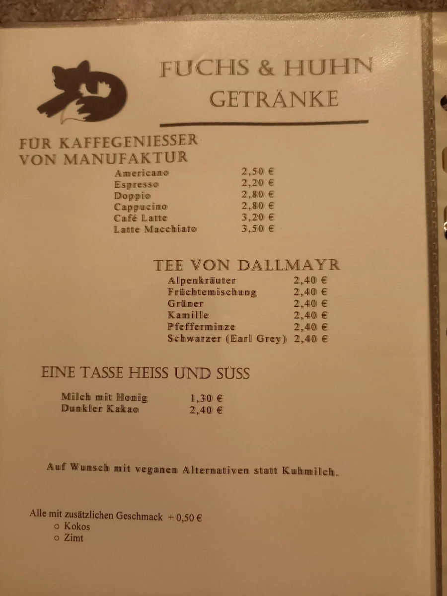 Speisekarte photo 6